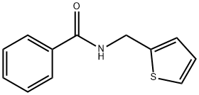 N-(噻吩-2-甲基)苯甲酰胺 結(jié)構(gòu)式