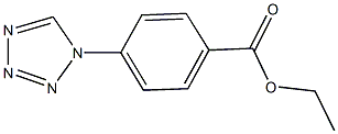 ethyl 4-(1H-tetraazol-1-yl)benzoate Struktur