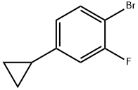 1-bromo-4-cyclopropyl-2-fluorobenzene