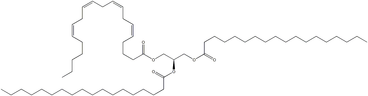 1,2-dioctadecanoyl-3-(5Z,8Z,11Z,14Z-eicosatetraenoyl)-sn-glycerol