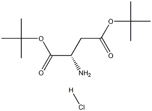天冬氨酸雙叔丁酯鹽酸鹽 結(jié)構(gòu)式