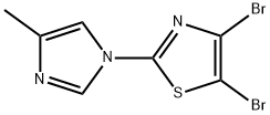 4,5-Dibromo-2-(4-methylimidazol-1-yl)thiazole