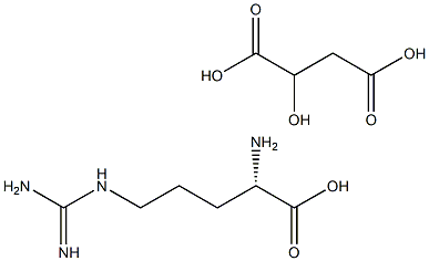 L-精氨酸蘋果酸鹽, , 結構式