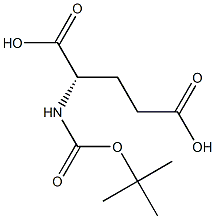 叔丁氧羰基-L-谷氨酸 結(jié)構(gòu)式