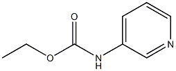 ethyl pyridin-3-ylcarbamate Struktur