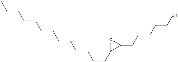 6,7-Epoxyicosan-1-ol Struktur