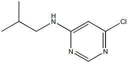 6-Chloro-N-isobutyl-4-pyrimidinamine Struktur