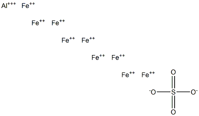 無鐵硫酸鋁, , 結(jié)構(gòu)式
