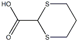 1,3-Dithiane-2-carboxylic acid Struktur