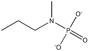 ETHYLHYDROGENDIMETHYLPHOSPHORAMIDATE Struktur