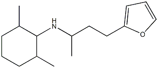 N-[4-(furan-2-yl)butan-2-yl]-2,6-dimethylcyclohexan-1-amine Structure