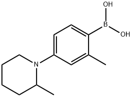2-Methyl-4-(2-methylpiperidin-1-yl)phenylboronic acid