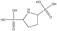 (Pyrrolidine-2,5-diyl)bisphosphonic acid Structure