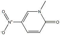 1-Methyl-5-nitropyridine-2(1H)-one Struktur