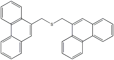 9-Phenanthryl(methyl) sulfide Struktur