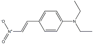N,N-DIETHYL-N-{4-[2-NITROVINYL]PHENYL}AMINE Struktur