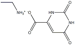Ethylammonium orotate Struktur