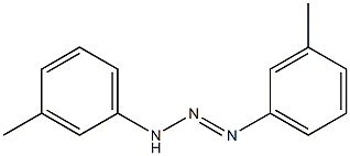 1,3-Bis(3-methylphenyl)triazene Struktur