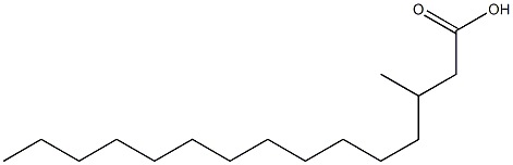 3-methylpentadecanoic acid