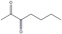 2,3-HEPTANEDIONE Struktur