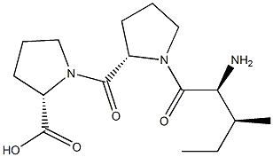 L-ISOLEUCYL-PROLYL-L-PROLINE Struktur
