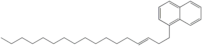 1-(3-Heptadecenyl)naphthalene Struktur