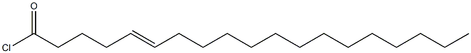 5-Nonadecenoic acid chloride Structure
