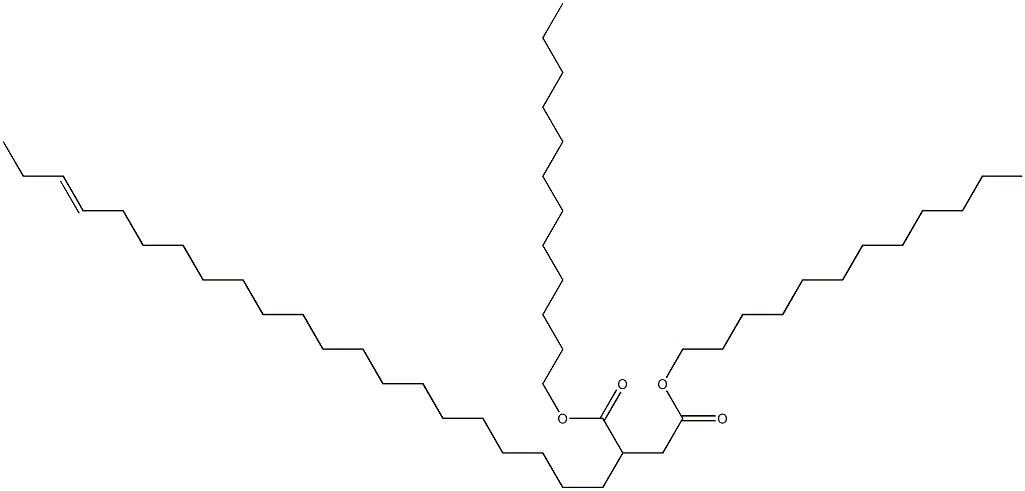 2-(18-Henicosenyl)succinic acid didodecyl ester Struktur