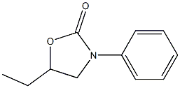 5-Ethyl-3-phenyloxazolidin-2-one Struktur