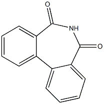 5H-Dibenz[c,e]azepine-5,7(6H)-dione Struktur