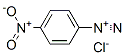 4-ニトロ-1-ベンゼンジアゾニウム·クロリド 化學(xué)構(gòu)造式