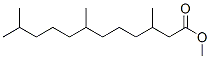 3,7,11-トリメチルドデカン酸メチル 化學(xué)構(gòu)造式