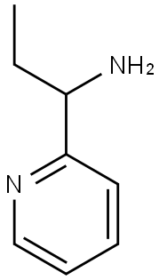 1-(2-吡啶基)-1-丙胺 結(jié)構(gòu)式