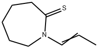 2H-Azepine-2-thione,  hexahydro-1-propenyl-  (7CI,8CI) Struktur
