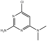 6-氯-N~4~,N~4~-二甲基-2,4-嘧啶二胺 結(jié)構(gòu)式