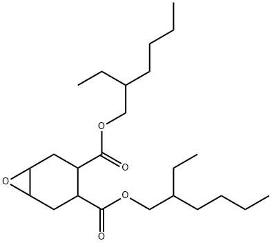 Di-(2-Ethylhexyl)4,5-Epoxytetrahydrophthalate Structure