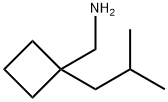1-(1-ISOBUTYLCYCLOBUTYL)METHANAMINE Struktur