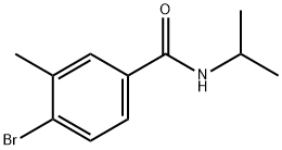 4-Bromo-N-isopropyl-3-methylbenzamide Struktur