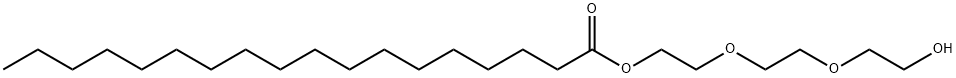 TRIETHYLENE GLYCOL MONOSTEARATE Structure