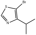 4-異丙基-5-溴噻唑 結(jié)構(gòu)式