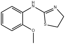 N-(2-甲氧基苯基)-4,5-二氫-1,3-噻唑-2-胺, 103151-15-1, 結(jié)構(gòu)式