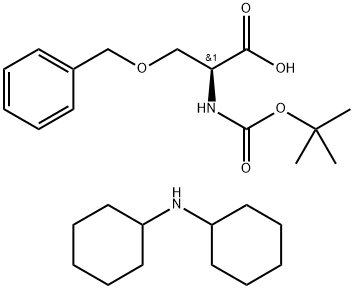BOC-SER(BZL)-OH DCHA Struktur