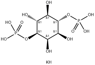 D-MYO-INOSITOL 1,4-BIS-PHOSPHATE POTASSIUM SALT Structure