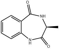 (3S)-3-METHYL-1,4-BENZODIAZEPINE-2,5-DIONE Struktur