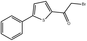 2-BROMO-1-(5-PHENYL-2-THIENYL)-1-ETHANONE Struktur