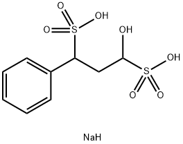 1-Hydroxy-3-phenyl-1,3-propanedisulfonic acid disodium salt Structure