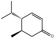 2-Cyclohexen-1-one,5-methyl-4-(1-methylethyl)-,(4S-trans)-(9CI) Struktur