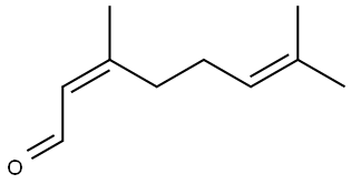 (Z)-3,7-dimethylocta-2,6-dienal