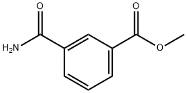 METHYL3-(AMINOCARBONYL)BENZOATE Struktur
