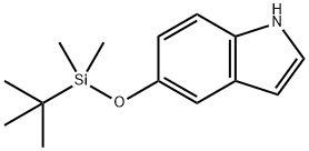 5-(TERT-BUTYLDIMETHYLSILYLOXY)-1H-INDOLE Structure